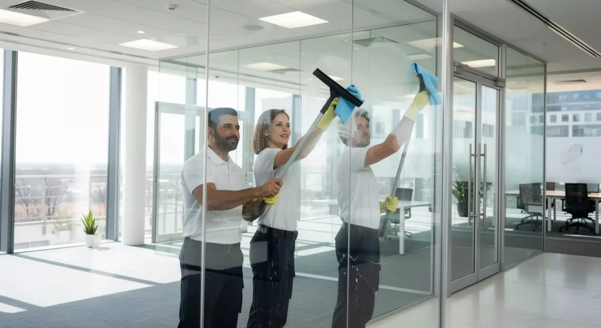 Glas- und Fensterreinigung in Eschborn und Frankfurt am Main – professionelle Reinigung von Fenstern, Glasflächen und Rahmen durch Clear Move Glas & Gebäudereinigung.