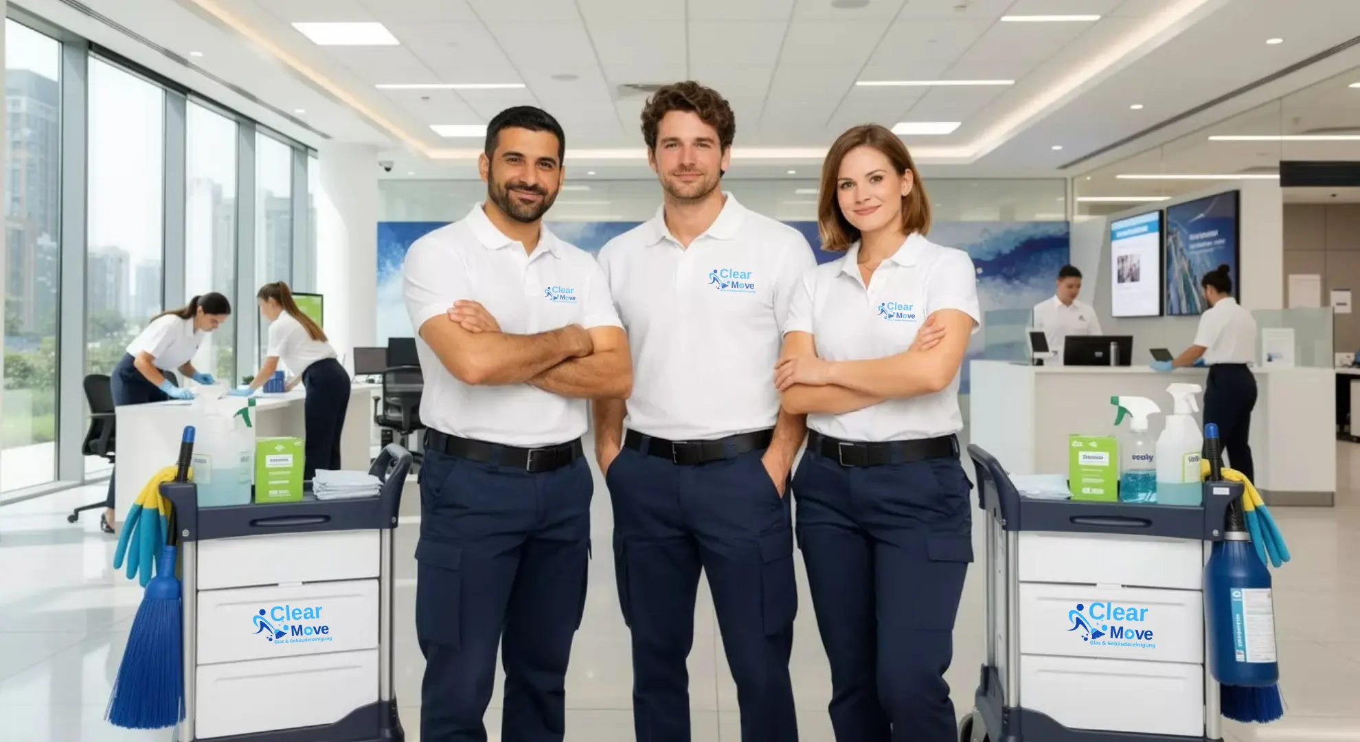 Hygienemanagement und Desinfektionsmanagement in Eschborn und Frankfurt – Hygienepläne, Desinfektion und Qualitätssicherung durch Clear Move.