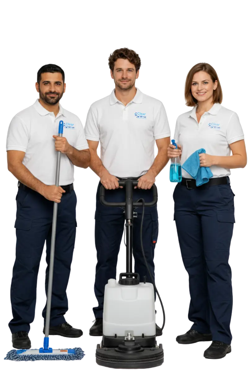 Clear Move Mitarbeiter im Einsatz