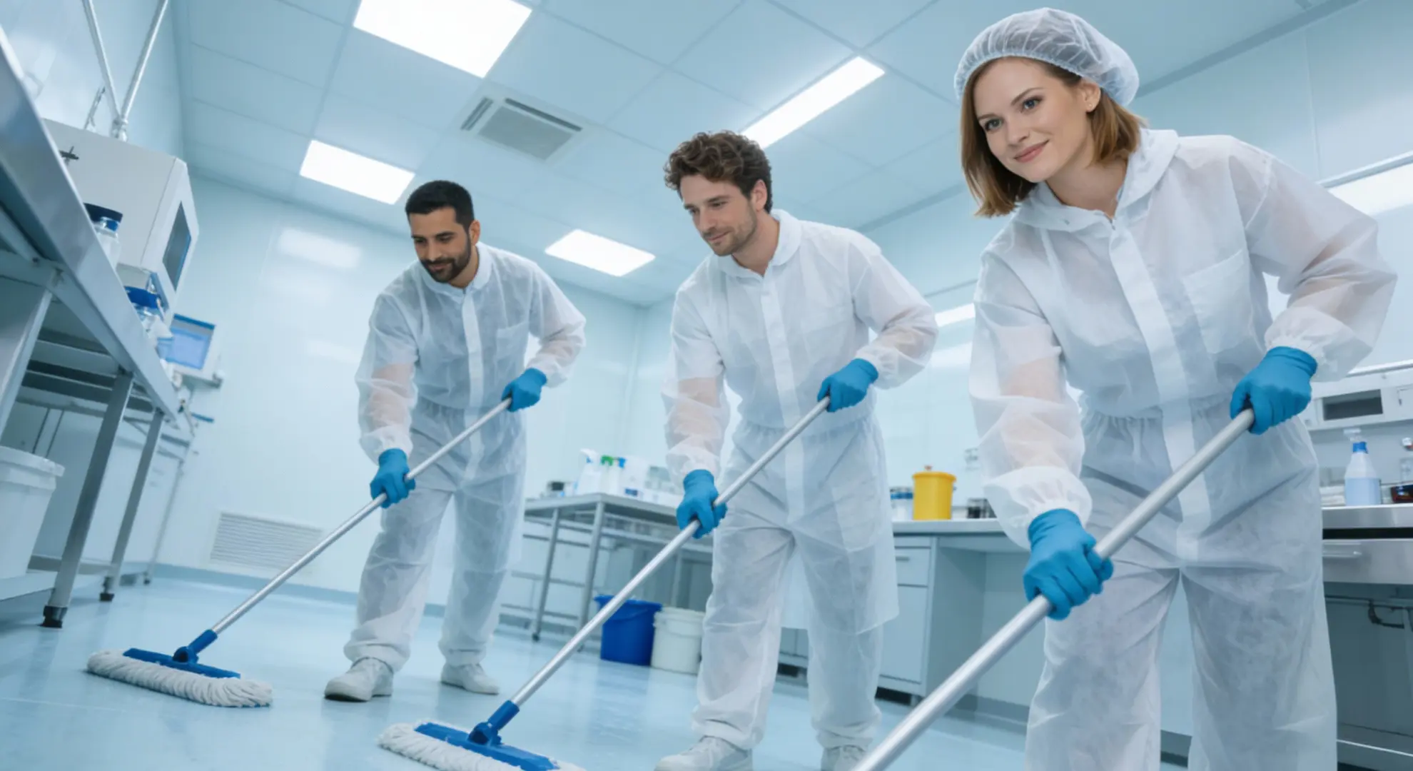 Reinraumreinigung in Frankfurt am Main und Umgebung – professionelle Reinigung sensibler Reinraumflächen und Hygienemanagement durch Clear Move Glas & Gebäudereinigung