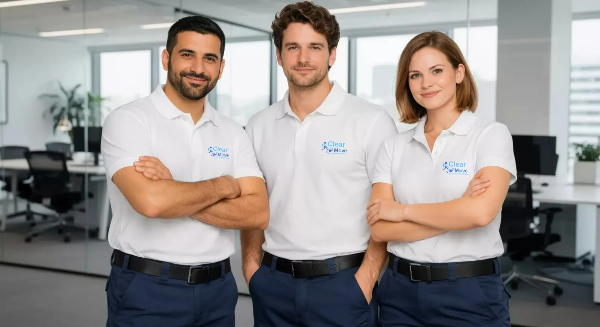 Über uns – Clear Move Glas & Gebäudereinigung in Eschborn und Frankfurt am Main: Team, Standards und strukturierte Prozesse.